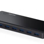 Hub USB TP-Link, UH700, 7 porturi USB 3.0, negru