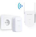 Mercusys Kit Powerline Wi-Fi Gigabit AV1000 MP510 KIT, Standarde si protocoale: HomePlug AV2, IEEE 802.3, IEEE 802.3u, IEEE802.11b/g/n, Tehnologie de modulare:  OFDM (PLC), Securitate wireless: WPA-PSK / WPA2-PSK, WPA / WPA2, criptare WEP, Dimensiuni: 112 × 84.7 × 39 mm. - Image 3