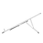 Suport laptop Serioux, SRXNCPU6, material aluminiu, dimensiune deschisă: 197x255x4mm,dimensiune pliată: 60 x 250 x 4mm, grosime: 4mm, greutate: 182g, dimensiune compatibilă:  până la 15.6 ", culoare argintiu, 5 unghiuri ajustabile - Image 4