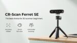 CREALITY 3D SCANNER CR-SCAN FERRET SE, Distanta lucru: 150-700mm, Raza single capture: 560x820x700mm, Precizie: 0.1mm, Viteza scanare: 30fps, Interfata: USB3.0 Type-C, Dimensiuni minime scanare: 150mm×150mm×150mm, Rezolutie 3D: 0.16mm, Greutate Produs: 105g, dimensiuni produs: 120*30* 26mm, Windows