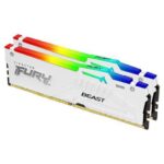 Memorie RAM Kingston FURY Beast, 64 GB DDR5, 6000 MHz, CL30