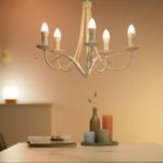 Bec LED RGB inteligent WiZ Connected Colors C37, Wi-Fi, E14, 4.9W (40W) ,470 lm, lumina alba si color (2200-6500K), compatibil GoogleAssistant/Alexa/Siri - Image 7