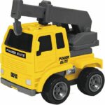 VEHICULE CU FRICTIUNE, SCARA 1/43, 10CM, MACARA GALBENA