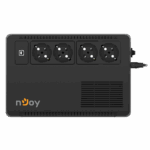 UPS nJoy Soter 600, 600VA/ 360W, 4 Prize Schuko cu protectie - Image 4