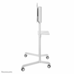 Stand mobil de podea, Neomounts by Newstar NS-M1250WHITE, 37"-70", VESA max. 600x400, suporta pana la 70kg, inclinatie 5°, rotatie 90°, alb - Image 4
