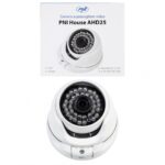 Camera supraveghere video PNI House AHD25 5MP, dome, lentila 3.6mm, 36 LED-uri IR, de exterior sau interior, IP66, Sistem TV: PAL, IR 25m, Dimensiuni: 100 X 105 X 75 mm, Rezolutie imagine: 2560 x 1920 px, Lentile: 3.6mm.
