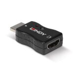 Emulator HDMI Lindy 2.1 EDID, rezolutie maxima 7680x4320@60Hz 4:4:4 10Bit, latime de banda suportata 48Gbps, HDCP 2.3, material ABS, negru - Image 3