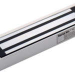 Electromagnet de forta  Hikvision DS-K4H250S; Forta de retinere: 272kg; alimentare: 12 VDC or 24 VDC, (default voltage is 12 VDC); amperaj: 500 mA or 250 mA; Dimensiuni: 240 mm × 49 mm × 25.5 mm; Greutate: 2.1kg