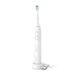 Periuta de dinti electrica Philips Sonicare HX7110/01, 62.000 miscari/minut, autonomie 21 zile, 2 moduri periere, senzor presiune integrat, functia BrushSync, capat de periere Otimal White, alb - Image 2