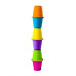 SET 6 CUPE DE SILICON COLORATE, FAT BRAIN - Image 2