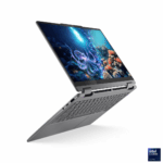 Laptop Lenovo Yoga 7 2-in-1 14ILL10, 14" 2.8K WQXGA+ (2880x1800) OLED 1100nits (peak) / 500nits (typical) Glossy / Anti-fingerprint, 100% DCI-P3, 120Hz, Dolby Vision®, TÜV Low Blue Light, DisplayHDR™ True Black 1000, Glass, Touch, Intel® Core Ultra 7 258V, 8C (4P + 4LPE) / 8T, Max Turbo up to - Image 7