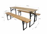HEINNER SET LEMN 2+1 BERARIE 167*46*75CM - Image 3