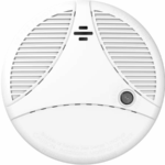 Detector monoxid de carbon de tavan Hikvision DS-PDCO-E-WE, de interior, LED indicator rosu, dimensiuni: φ120 × 42mm, temperatura de functionare: -10 °C to 50 °C.