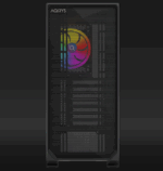 Carcasa AQYRIS ARCTURUS PRO Mid Tower ARGB NEGRU - Image 5