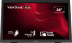 Monitor ViewSonic 24" TD2423, Touch: 10pts, Diagonal (inch): 24, Diagonal (cm): 61, Aspect ratio: 16:9, Panel: VA, Resolution: 1920x1080, Refresh Rate: 75Hz, Response time GtG: 7ms, Brightness (max): 250 cd/㎡, Contrast (static) : 3000:1, Contrast (dynamic): 20M:1, Viewing angle: 178°/178° - Image 2