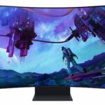 Monitor Samsung 55" LS55CG970NUXDU, Curvature: 1000R, Diagonal (inch): 55, Diagonal (cm): 139.7, Aspect ratio: 16:9, Panel: VA, Resolution: 3840x2160, Refresh Rate: 165Hz, Response time GtG: 1ms, Brightness (max): 600 cd/m², Viewing angle: 178°/178°, Color Gamut Type: DCI, Color Gamut Coverage: 95%