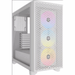 Carcasa Corsair 3000D RGB, Mid Tower, White