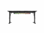 Birou gaming Genesis Holm Modular 160, material lemn/metal, reglabil pe inaltime 70 - 90 cm, iluminare RGB, management cabluri, negru - Image 13