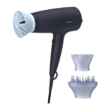 Uscator de par PHILIPS Seria 3000 BHD360/20, 6 viteze, 6 trepte temperatura, 2100W, Negru, L x A x I (mm) 90x295x215