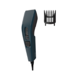 Aparat de tuns Philips Seria 3000 HC3505/15, 13 setari de lungime, utilizare cu fir, lame din otel inoxidabil, Albastru