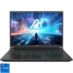 Laptop Gaming Gigabyte G6X 9MG, cu procesor Intel Core i7-13650HX, 16'' IPS, 16 GB DDR5, 512 GB, NVIDIA GeForce RTX 4050, 6GB GDDR6, Fara OS, 2 ani Garantie
