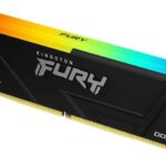 Memorie RAM Kingston FURY Beast RGB, 8GB DDR4, 3200MHz, CL16
