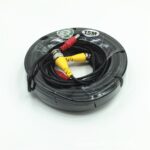 Cablu video si alimentare 15 metri LN-EC04-15M; conectori DC si BNC;  Video Power: 26 AWG; Insulation: 1.3mm Colourless PE; Power Conductor: 21 AWG x 2C Red/Black ID: 1.35mmPVC; Outer Jacket: 4.4mm PVC Black - Image 2