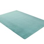 Covor Heinner shaggy soft blanita Turcoaz 50x90 cm