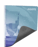 Mousepad AQIRYS Gravity Medium, fabricat din material din microfibra, dimensiuni 450 x 400 x 4 mm, negru - Image 3