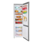 Combina frigorifica HEINNER HCNF-V366SE++, No Frost, 366 l, Clasa E, Nu, Argintiu - Image 4