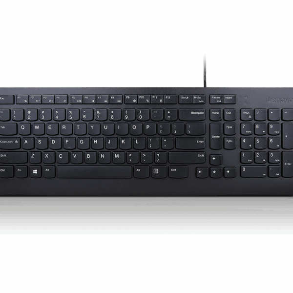 Lenovo Essential Wired Keyboard (Black) - US English 103P