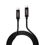 Lindy Cablu USB 3.2 Gen 2 C/C Activ, negru - Image 2