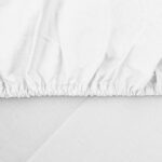 CEARCEAF PAT CU ELASTIC 180X200 CM ALB - Image 3
