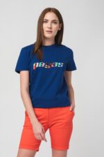 TRICOU  LOGO MULTICOLOR FEMEI  ROYAL BLUE-S - Image 5