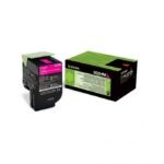 Toner Lexmark 80C2HM0, magenta, 3 k, CX410de , CX410de with 3year Onsite Service , CX410dte , CX410e , CX510de , CX510de Statoil ,CX510dhe , CX510dthe