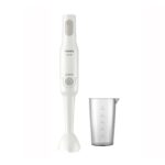 Mixer vertical Philips ProMix HR2531/00, 650 W, 1 setare viteza, cana si lama S incluse, Alb