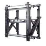 Suport perete cu pop-out B-Tech pentru ecrane cu diagonale intre 42"-120", greutate maxima suportata 125kg, VESA min. 200x100, VESA max. 400x400, distanta maxima de la perete 29.3 cm, sistem Push to open/push to close, se poate monta atat pe perete cat si pe bara, negru