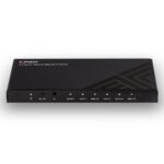 Lindy 5 Port HDMI 18G Switch  Technical details  Specifications  AV Interface: HDMI Interface Standard: HDMI 2.0 Supports Bandwidth: 18Gbps Maximum Resolution: 3840x2160@60Hz 4:4:4 8bit HDCP Support: HDCP 2.2 Supported Audio: Audio Pass-through Separate Audio Ports: - IR Support: 38kHz CEC Support - Image 3