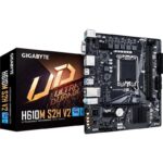 Placa de baza Gigabyte H610M S2H V2, Socket 1700, DDR5, Micro-ATX