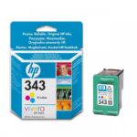 Cartus cerneala HP C8766EE, tricolor, 7 ml, Deskjet 460C, Deskjet 460CB ,Deskjet 460WBT, Deskjet 460WF, Deskjet 5740, Deskjet 5940, Deskjet 6540,Deskjet 6540D, Deskjet 6620, Deskjet 6840, Deskjet 6840W ,Deskjet 6940,Deskjet 6980, Deskjet 9800, OfficeJet 150 Mobile L511A,OfficeJet 6210, NR.343