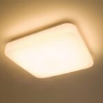 Plafoniera LED Philips Mauve SQ, 17W, 1700 lm, lumina calda (2700K) ,IP20, 32.2cm, Alb - Image 2