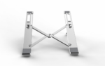 Suport laptop Serioux, SRXNCPU6L, material aluminiu, dimensiune deschisă: 197x245x4mm,dimensiune pliată: 60 x 245 x 4mm, grosime: 4mm, greutate: 215g, dimensiune compatibilă:  până la 15.6 ", culoare argintiu, 5 unghiuri ajustabile - Image 4