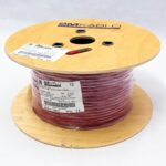 "Cablu incendiu JY(St)Y...Lg 1x2x1.5 mm² + 0.8 producator 2M Kablo, 3T11A045046-06ADiametru fir : 1.5 mmConductor torsadati in perechi infasurate in banda PET, ecranaj Al/PET, cupru 100%Culori fire:  VDE 0815Manta: PVC, culoare RAL3000-rosuAmbalare: tambur  100 metriOperatingVoltage - Image 2