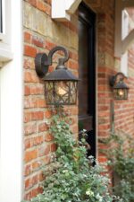 Aplica tip felinar pentru exterior Philips Cambridge, 1xE27, max 60W ,IP44, 204x170x286mm, Bronz - Image 3