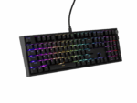 Tastatura gaming mecanica cu fir Genesis Thor 404 , iluminare RGB, switch-uri Peach, 107 taste, 11 butoane multimedia, negru - Image 8