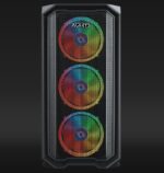 Carcasa AQIRYS WEZEN, RGB, Mid Tower, Black - Image 2