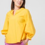 CAMASA CASUAL FEMEI YELLOW S