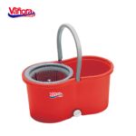 SET CURATENIE CU MOP ROTATIV, CLEAN360, ROSU - Image 2