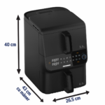 FRITEUZA DUBLA ETAJATA HEINNER InnovaCook HAF-C10DBS25BK - Image 7