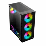 Carcasa nJoy Kona, Mid Tower NEGRU - Image 5